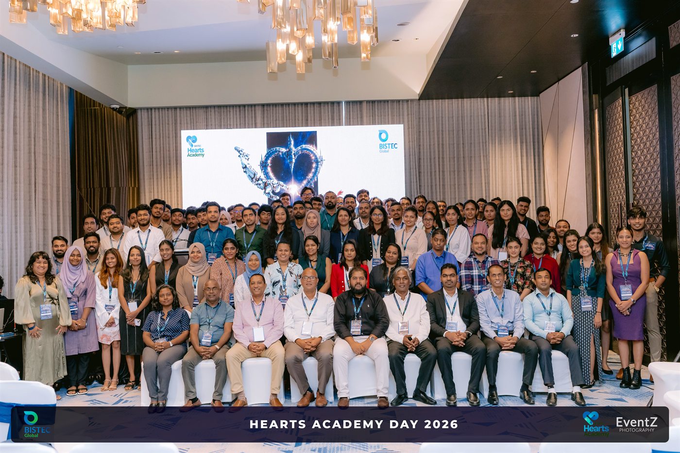 The BISTEC team at Hearts Academy Day 2026